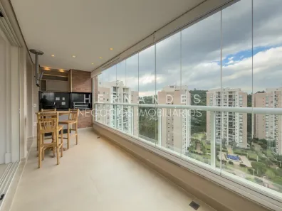 Apartamento com 3 Quartos para alugar, 136m² no Tamboré, Santana de Parnaíba