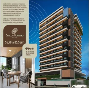 Apartamento com 2 Quartos à venda, 56m² no Jatiúca, Maceió