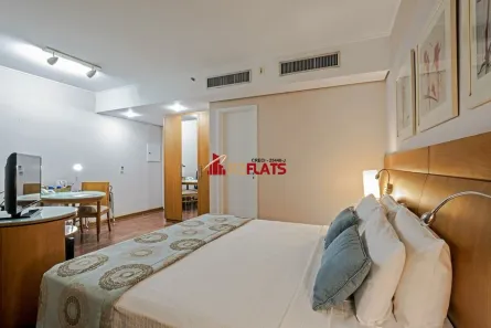 Flat com 1 Quarto à venda, 28m² no Indianópolis, São Paulo