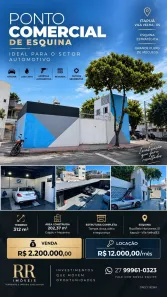 Ponto Comercial à venda, 312m² no Itapuã, Vila Velha