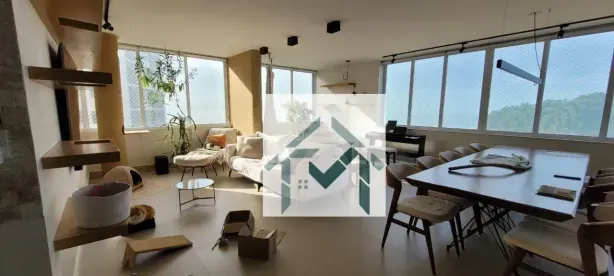 Apartamento com 4 Quartos à venda, 182m² no José Menino, Santos