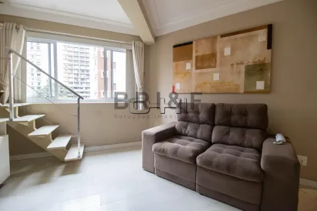Apartamento com 1 Quarto para alugar, 46m² no Vila Nova Conceição, São Paulo