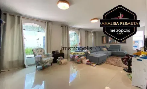Sobrado com 3 Quartos à venda, 198m² no Jardim São Caetano, São Caetano do Sul