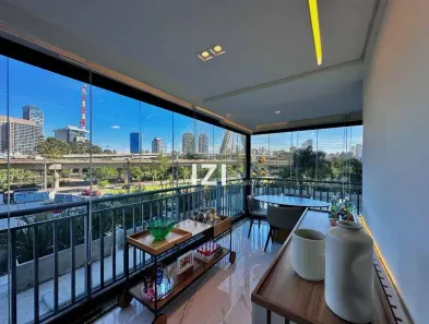 Apartamento com 1 Quarto à venda, 82m² no Cidade Monções, São Paulo