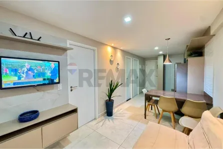 Apartamento com 2 Quartos para alugar, 46m² no Cabo Branco, João Pessoa