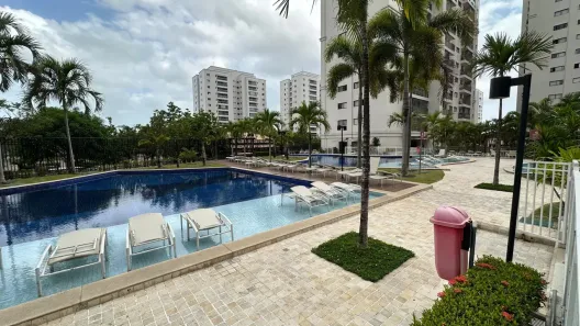 Apartamento com 2 Quartos para alugar, 65m² no Calhau, São Luís