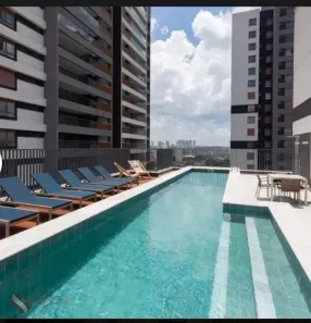 Apartamento com 1 Quarto para alugar, 27m² no Brooklin Paulista, São Paulo