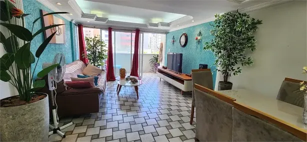 Apartamento com 4 Quartos à venda, 123m² no Jatiúca, Maceió