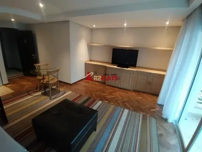 Flat com 1 Quarto para alugar, 52m² no Pinheiros, São Paulo