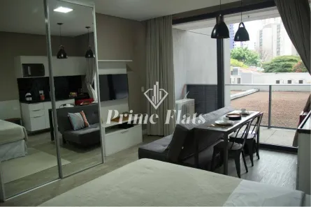 Flat com 1 Quarto para alugar, 35m² no Vila Olímpia, São Paulo
