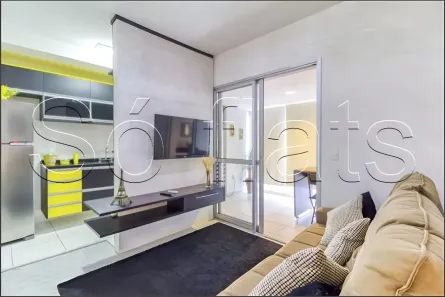 Flat com 1 Quarto à venda, 50m² no Indianópolis, São Paulo