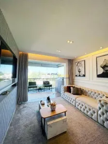 Apartamento com 3 Quartos para alugar, 123m² no Sítio Tamboré Alphaville, Barueri