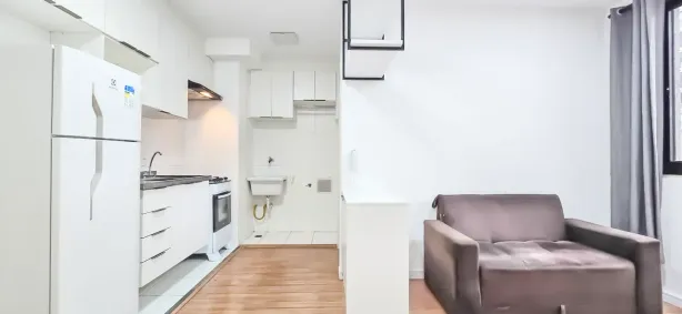 Apartamento com 2 Quartos para alugar, 34m² no Butantã, São Paulo
