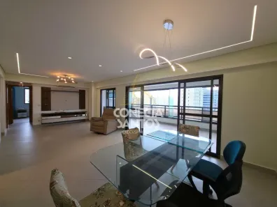 Apartamento com 3 Quartos para venda ou aluguel, 132m² no Ponta da Praia, Santos