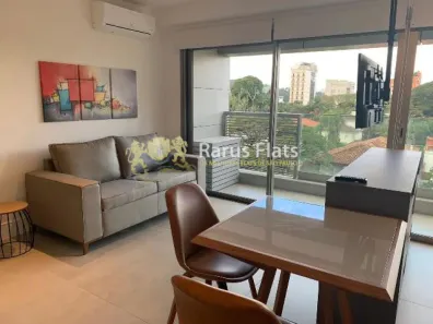 Flat com 1 Quarto para alugar, 38m² no Jardim Paulista, São Paulo