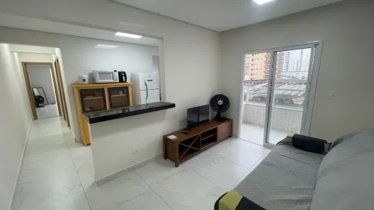 Apartamento com 2 Quartos para alugar, 70m² no Caiçara, Praia Grande