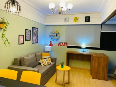 Flat com 1 Quarto para alugar, 33m² no Jardim Paulista, São Paulo
