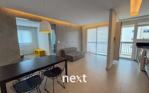 Apartamento com 1 Quarto para alugar, 58m² no Cambuí, Campinas