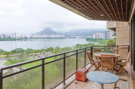 Apartamento com 4 Quartos à venda, 235m² no Lagoa, Rio de Janeiro