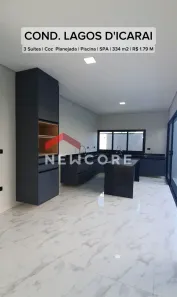 Casa de Condomínio com 3 Quartos à venda, 305m² no Residencial Lagos D'Icaraí, Salto