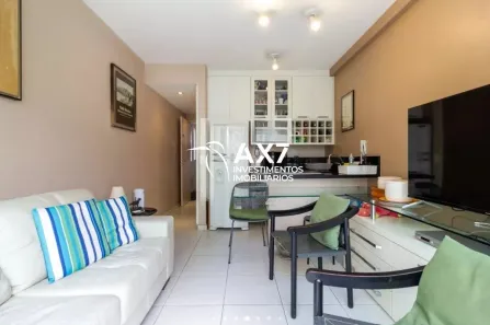 Apartamento com 1 Quarto para alugar, 50m² no Indianópolis, São Paulo