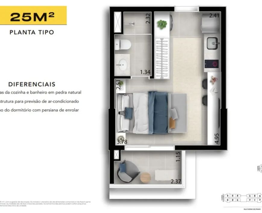 MOB APARTMENTS no Centro, Osasco