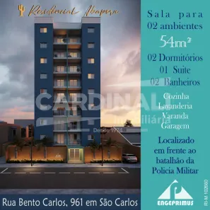Apartamento com 2 Quartos à venda, 54m² no Centreville, São Carlos