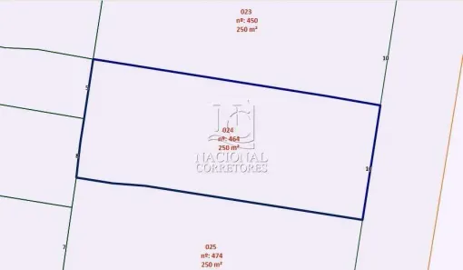 Lote/Terreno à venda, 250m² no Jardim Bom Pastor, Santo André
