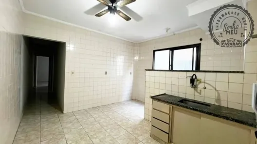 Apartamento com 2 Quartos para alugar, 65m² no Guilhermina, Praia Grande