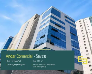 Imóvel Comercial para alugar, 145m² no Savassi, Belo Horizonte