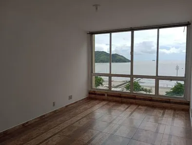 Apartamento com 2 Quartos para alugar, 90m² no Ponta da Praia, Santos