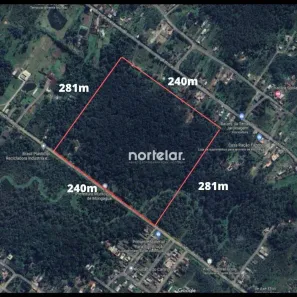 Lote/Terreno à venda, 67440m² no Jardim Columbia, Mongaguá