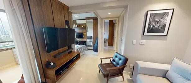 Apartamento com 2 Quartos para venda ou aluguel, 60m² no Brooklin Paulista, São Paulo