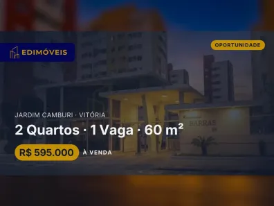 Apartamento com 2 Quartos à venda, 60m² no Jardim Camburi, Vitória