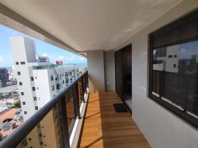 Apartamento com 2 Quartos para alugar, 65m² no Cabo Branco, João Pessoa