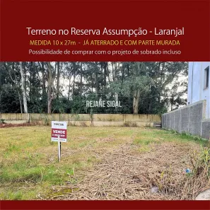Lote/Terreno à venda, 270m² no Laranjal, Pelotas