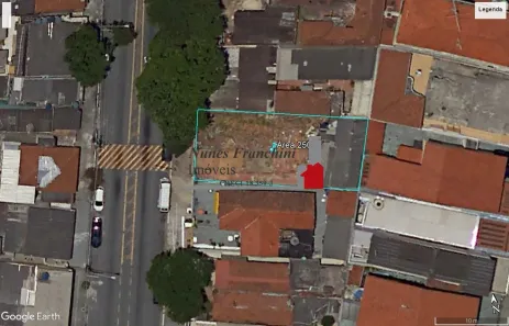 Lote/Terreno à venda, 250m² no Vila Palmeiras, São Paulo