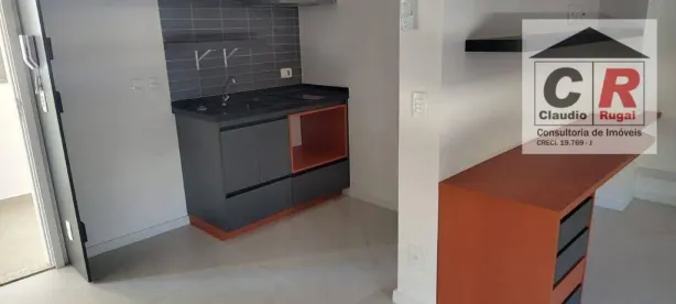Apartamento com 1 Quarto para alugar, 24m² no Brooklin Paulista, São Paulo