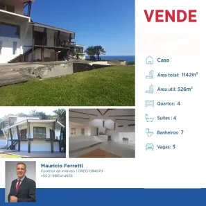 Casa com 4 Quartos à venda, 542m² no Joá, Rio de Janeiro