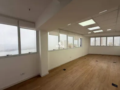 Sala Comercial para alugar, 42m² no Ponta da Praia, Santos