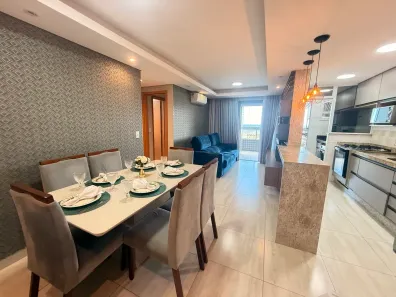 Apartamento com 2 Quartos para alugar, 78m² no Mirim, Praia Grande