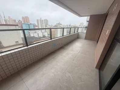 Apartamento com 2 Quartos para alugar, 76m² no Guilhermina, Praia Grande