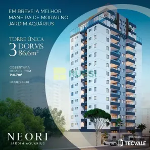 Apartamento com 3 Quartos à venda, 140m² no Parque Residencial Aquarius, São José dos Campos