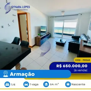 Apartamento com 1 Quarto à venda, 64m² no Jardim Armação, Salvador