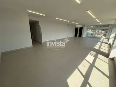 Sala Comercial para alugar, 90m² no Centro, Santos