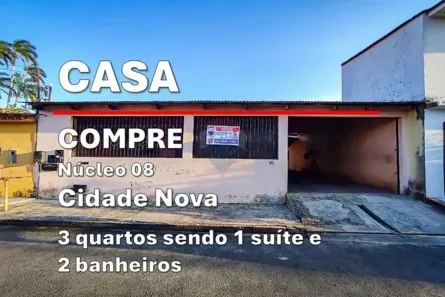 Casa com 3 Quartos à venda, 201m² no Cidade Nova, Manaus