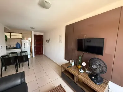 Apartamento com 1 Quarto para alugar, 42m² no Cabo Branco, João Pessoa