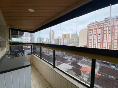 Apartamento com 2 Quartos para alugar, 65m² no Boqueirão, Praia Grande