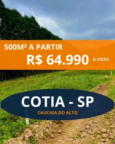Lote/Terreno à venda, 500m² no Centro, Cajamar