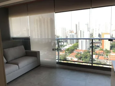 Apartamento com 1 Quarto para alugar, 41m² no Brooklin Paulista, São Paulo